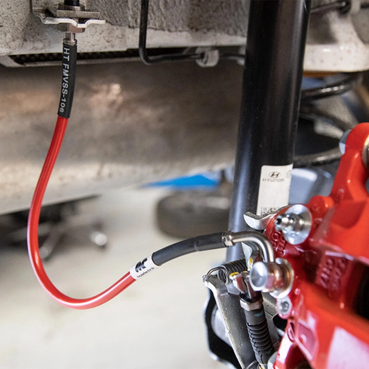 Forge Motorsport Hyundai i20N Çelik Fren Hortumu